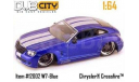 Jada Chrysler Crossfire 1/64, масштабная модель, scale64