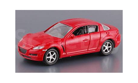 MAZDA RX-8 красная Real-X 1/72, масштабная модель, scale0