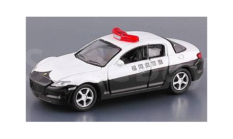 MAZDA RX-8 японская полиция Real-X 1/72, масштабная модель, scale0