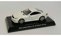Mercedes Benz  SL65  Black Series White Kyosho 1/64, масштабная модель, Mercedes-Benz, scale64