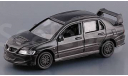 MITSUBISHI Lancer Evolution черная М-тех 1/72, масштабная модель, scale0