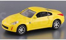 NISSAN 350Z желтый Real-X 1/72, масштабная модель, scale0