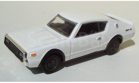 NISSAN Skyline 2000 GT-R белая М-тех 1/72, масштабная модель, scale0