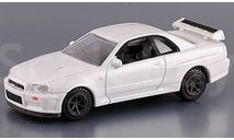 NISSAN Skyline GT-R белая перламутр М-тех 1/72, масштабная модель, Mitsubishi, scale0