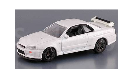 NISSAN Skyline GT-R белая перламутр М-тех 1/72, масштабная модель, Mitsubishi, scale0