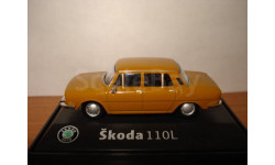 SKODA 110 L - 1969 песочная Abrex 1/72