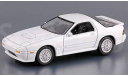 MAZDA Savanna RX-7 (FC3S) белая Real-X 1/72, масштабная модель, scale0