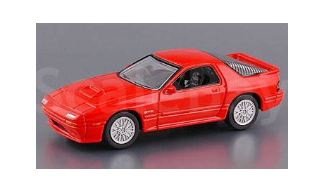 MAZDA Savanna RX-7 (FC3S) красная Real-X 1/72, масштабная модель, scale0