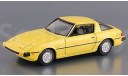 MAZDA Savanna RX-7 (SA22C) желтая Real-X 1/72, масштабная модель, scale0