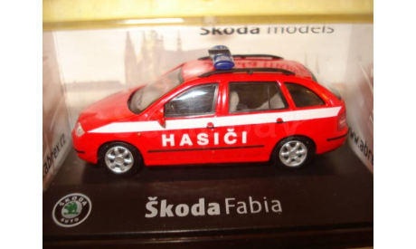 SKODA Fabia Combi Hasici Abrex 1/72, масштабная модель, Škoda, scale72