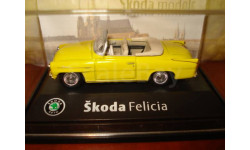 Skoda Felicia 1963 yellow Abrex 1/72