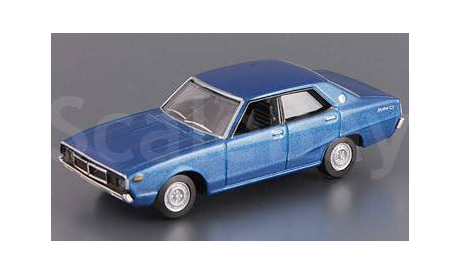 Skyline 4 door Sedan 2000 GT синий Real-X 1/72, масштабная модель, scale0