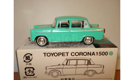 Toyopet corona 1500 Tomica Limited Vintage Tomytec 1/64, масштабная модель, scale64