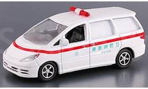 TOYOTA Estima медицинская Real-X 1/72, масштабная модель, scale0