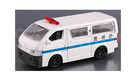 TOYOTA Hiace - Keishicho полиция М-тех 1/72, масштабная модель, scale0