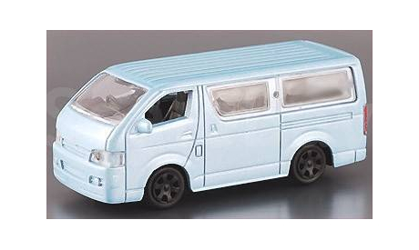 TOYOTA Hiace old голубой М-тех 1/72, масштабная модель, scale0