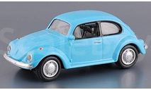 VOLKSWAGEN Beetle голубой Real-X 1/72, масштабная модель, scale0