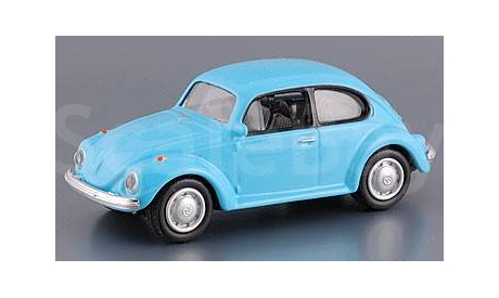VOLKSWAGEN Beetle голубой Real-X 1/72, масштабная модель, scale0