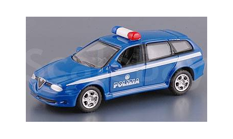 ALFA ROMEO 156 Sportwagon Polizia Policia Yat Ming 1/72, масштабная модель, Mercedes-Benz, scale72