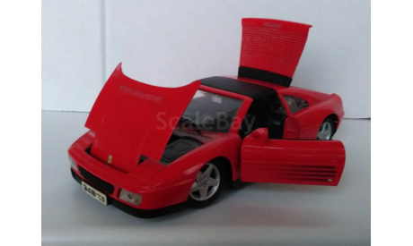 Maisto Ferrari 348 tb targo, масштабная модель, scale24