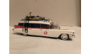 Ghostbusters  Ecto-1 Hot Wheels Elite 1:43 (Cadillac), редкая масштабная модель, 1/43