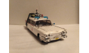 Ghostbusters  Ecto-1 Hot Wheels Elite 1:43 (Cadillac), редкая масштабная модель, 1/43