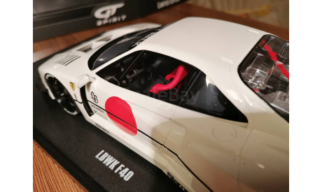 Ferrari f40 LBWK, масштабная модель, Gt spirit, scale18