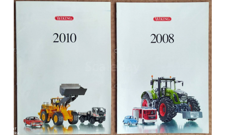 WIKING 2008 и 2010  каталоги авто модели 1:87, литература по моделизму