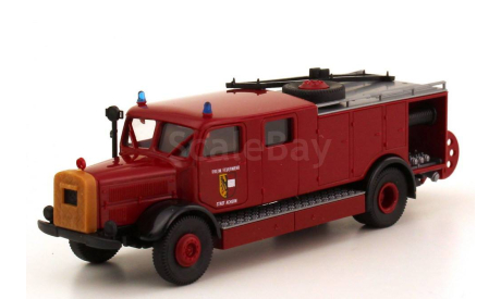 Пожарный Mercedes-Benz L4500S LF25 1:87  - Brekina 4422, масштабная модель, scale87