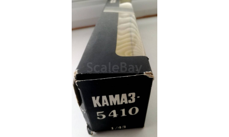 Коробка оригинальная (Элекон) для модели КАМАЗ 5410  с тентом, запчасти для масштабных моделей, scale43