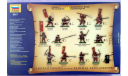Набор для сборки солдатиков масштаб 1:72 Самураи-пехота XVI-XVII вв. Звезда 8017, фигурка, scale72