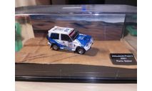 1:72 Mitsubishi Pajero Evo Paris-Dakar 2001 Rally, масштабная модель, Hachette, 1/72