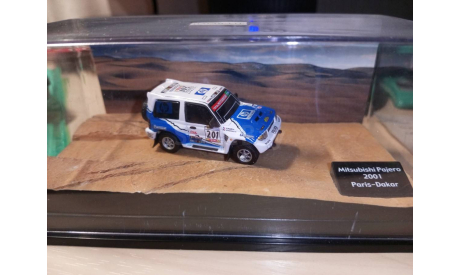 1:72 Mitsubishi Pajero Evo Paris-Dakar 2001 Rally, масштабная модель, Hachette, 1/72