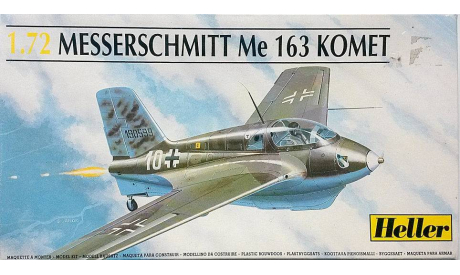 1 72 Heller model kit Messerschmitt Me-163 Komet SALE!, сборные модели авиации, 1:72, 1/72