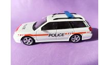 Полицейские Машины Мира №58 - Subaru Legacy Полиция Швейцарии, масштабная модель, Полицейские машины мира, Deagostini, scale43