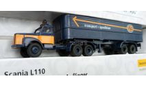 Седельный тягач Scania L110  1:87  - Brekina № 006277, масштабная модель, 1/87