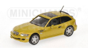 Minichamps BMW M COUPE - 1999 - YELLOW METALLIC L.E. 1008 pcs., масштабная модель, 1:43, 1/43