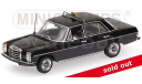 Minichamps MERCEDES-BENZ 220D (W114/115) - 1968 - ‚TAXI‘ L.E. 1392 pcs., масштабная модель, scale43