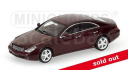 Minichamps MERCEDES-BENZ CLS-CLASS (C219) - 2004 - RED METALLIC L.E. 1200 pcs., масштабная модель, scale43