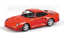 Minichamps PORSCHE 959 - 1987 - RED L.E. 11040 pcs., масштабная модель, scale43