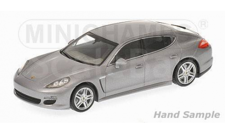 Minichamps PORSCHE PANAMERA S HYBRID - 2011 - SILVER METALLIC L.E. 1008 pcs., масштабная модель, scale43