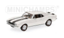 Minichamps Chevrolet Camaro - 1967 - White L.E. 1824 pcs., масштабная модель, scale43