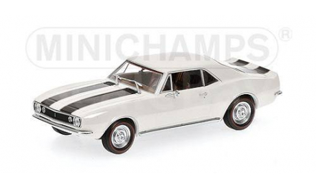 Minichamps Chevrolet Camaro - 1967 - White L.E. 1824 pcs., масштабная модель, scale43