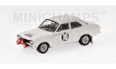 Minichamps FORD ESCORT I TC - ANDERSSON/DAVENPORT - WINNERS RALLY SAN REMO 1968 L.E. 1008 pcs., масштабная модель, scale43