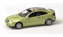 Minichamps MERCEDES-BENZ C-CLASS SPORTS COUPE (CL203) – 2001 - GREEN METALLIC L.E. 2304 pcs., масштабная модель, scale43