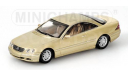 Minichamps MERCEDES-BENZ CL-CLASS COUPE (C215) - 1999 - GOLD L.E. 1008 pcs., масштабная модель, scale43