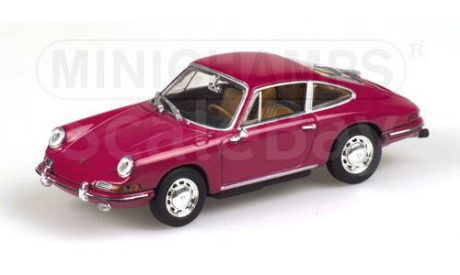 Minichamps PORSCHE 911 - 1964 - PURPLE L.E. 999 pcs., масштабная модель, scale43