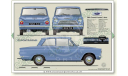 Minichamps FORD CORTINA MKI - 1962 - BLUE L.E. 2016 pcs., масштабная модель, 1:43, 1/43