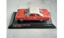 Minichamps FORD TAUNUS 12M COUPE - 1963 - RED L.E. 1680 pcs., масштабная модель, scale43