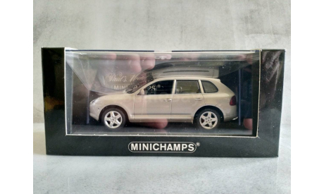Minichamps PORSCHE CAYENNE TURBO - 2002 - BEIGE METALLIC L.E. 2208 pcs., масштабная модель, scale43